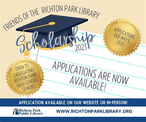 2023 Friends of the Library Scholarship Applications Now Available ...