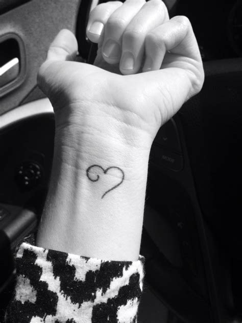 Open Heart Tattoo with a Special Meaning