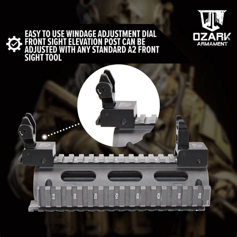 Mastering Precision: A Guide to Adjusting AR 15 Iron Sights for Accurate Shooting - OZARK ARMAMENT