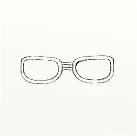 How to Draw Eye Glasses - FeltMagnet