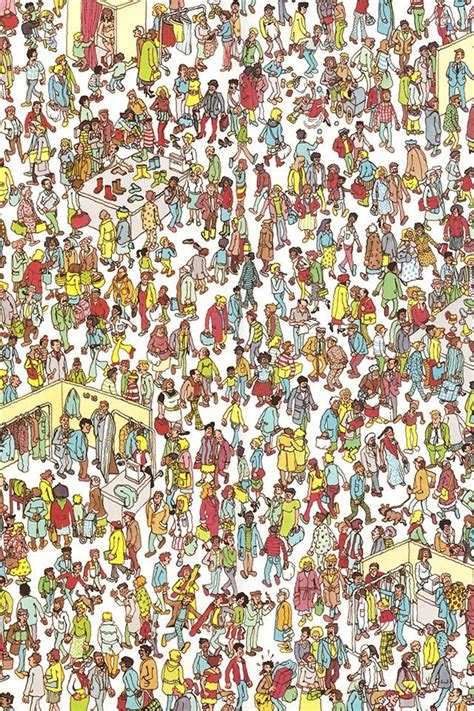 Find Waldo and the other characters | Where's waldo pictures, Cotton ...