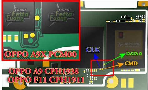 Oppo A9x PCM00 ISP PinOUT to ByPass FRP and Pattern Lock