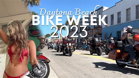 Daytona Beach 2023 Bike Week. - YouTube