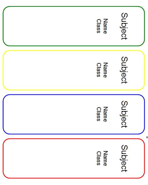 Labels For Lever Arch Files Templates - Detrester.com