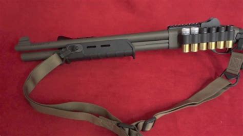 Remington 870 with Custom Cerakote, Magpul, Mesa Tactical, Vang Comp, LPA, ect... - YouTube