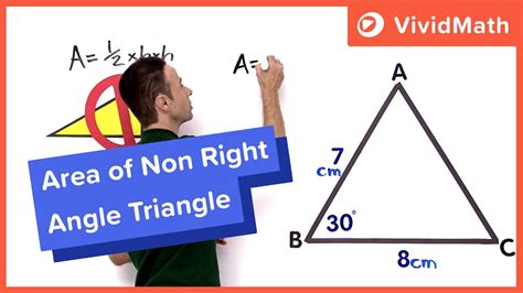 Area Of Non Right Angle Triangle Formula