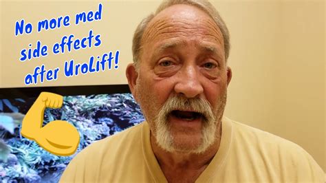 Got rid of Flomax medication side effects with UroLift. - YouTube