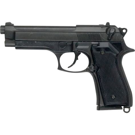 M92 Berretta 9mm Military Model Replica Pistol Black - ReplicaWeaponry.com