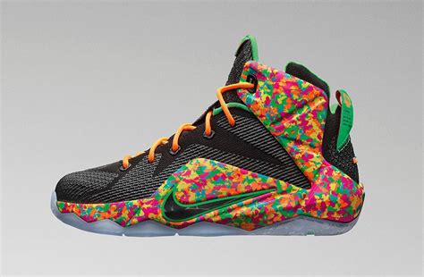 Nike LeBron 12 GS Fruity Pebbles - Sneaker Bar Detroit