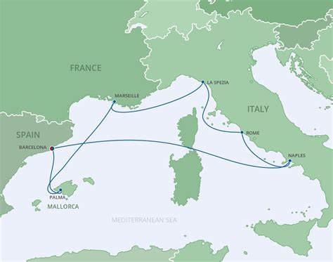 Western Mediterranean Cruises 2024 - Dulcia Nalani