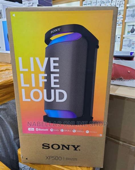 Sony XP500 Bluetooth Speaker Live Life Loud Same Day Deliver in Central Division - Audio & Music ...