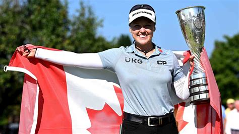 Canada’s Brooke Henderson wins her second major at the Amundi Evian ...