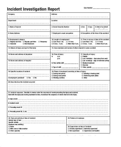 What Is Investigation Report In Hospital - Rockleecakro