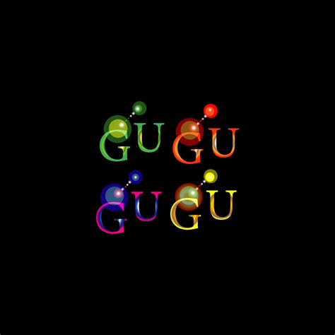 CREATIVE GU MULTI COLOUR LOGO,GU LOGO MONOGRAM FOR COMPANY. 7501292 ...