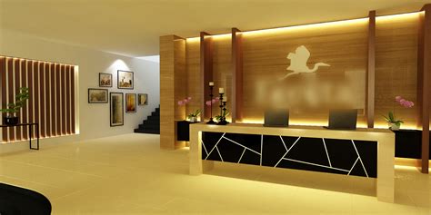 hotel reception on Behance