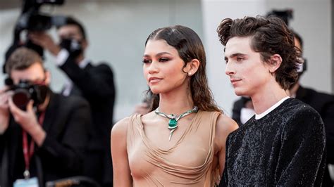 Zendaya and Timothée Chalamet Stun at the “Dune” Venice Film Festival ...