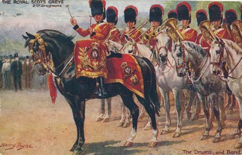 POSTCARD MILITARY The Royal Scots Greys 2nd Dragoons Payne Tuck | Royal, Postcard, Scots