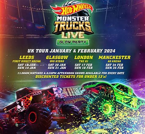 Hot Wheels Monster Trucks Live at OVO Hydro, Glasgow | OVO Live