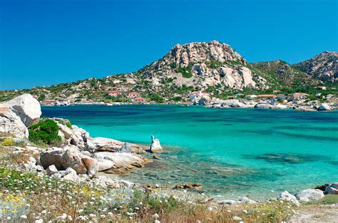 Beach and bay, La Maddalena, Sardinia, … – License image – 70261598 lookphotos