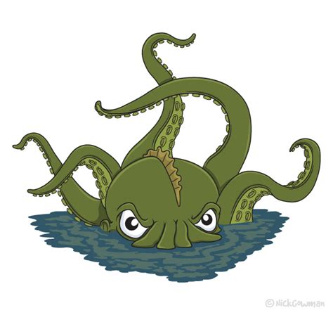 Sea Monster Clipart | Free download on ClipArtMag