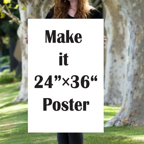 Large Poster Print One 24X36 Print Poster