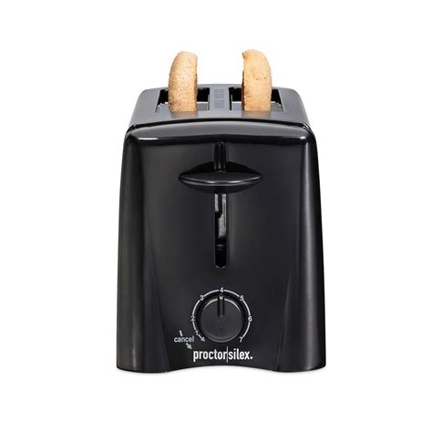 Proctor Silex 22612PS 2 Slice Toaster Black - DNI Trinidad