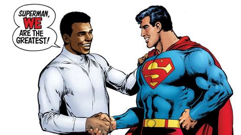 When Muhammad Ali took on Superman - BBC News