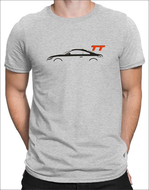 AUDI TT t-shirt car quattro silhouette gift | Etsy