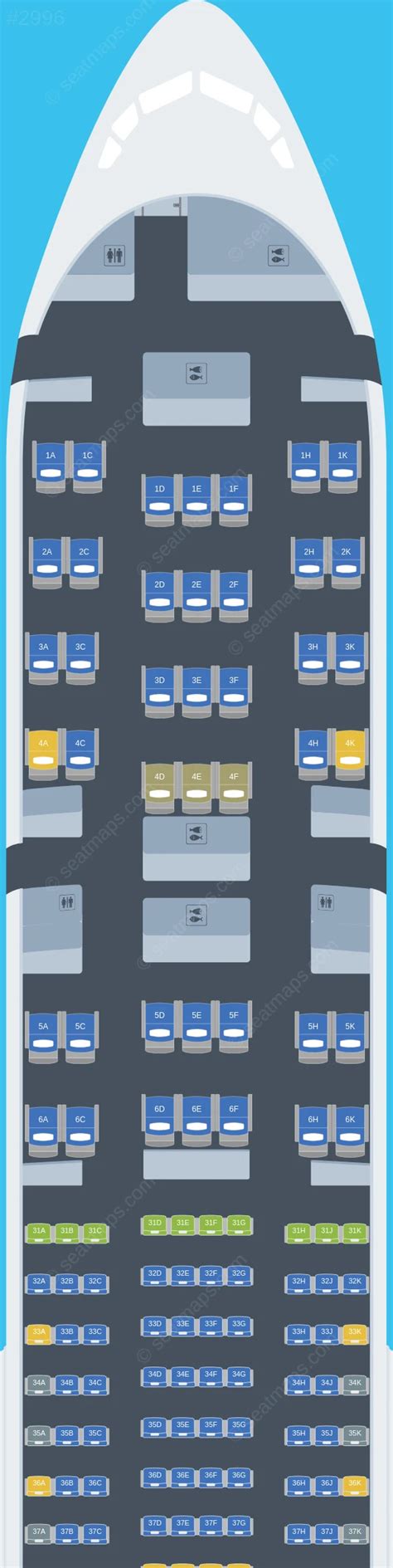 Philippine Airlines (PAL) Boeing 777 Seat Map - Updated 2024. Find the ...