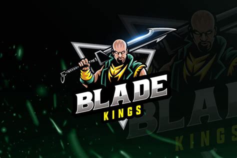 Logo de juego de mascotas del equipo Blade y eSports de nanoagency en Envato Elements