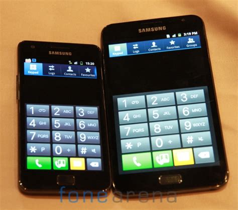 Samsung Galaxy Note Comparison Photos