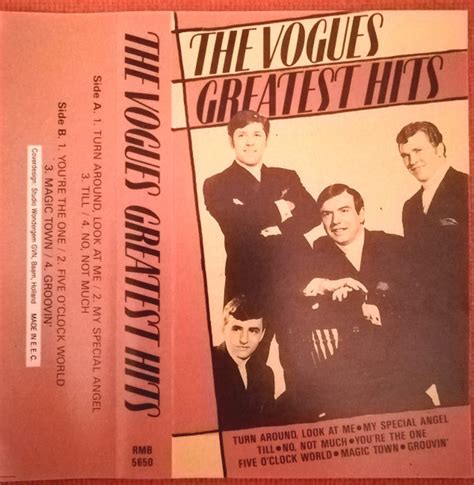 The Vogues - Greatest Hits (1987, Cassette) | Discogs