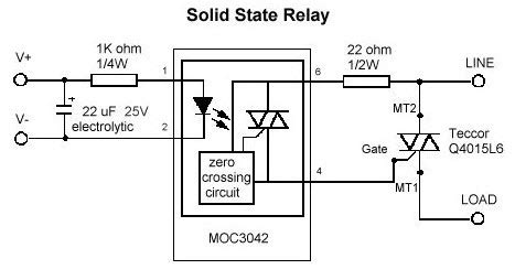 Solid State Relays - Three Phase Solid State Relay with ZVS