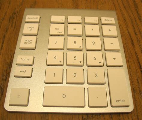 Apple keyboard with numeric keypad keys not working - slowpassl