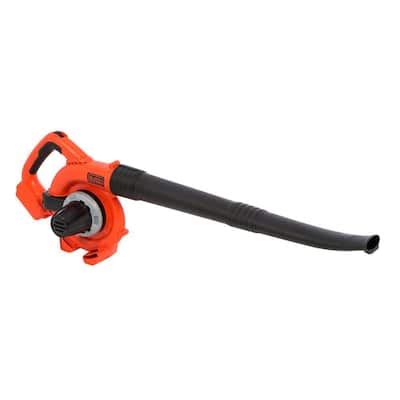 BLACK+DECKER 120 MPH 120 CFM 20-Volt Lithium-Ion Cordless Sweeper Leaf Blower (Tool only)-LSW20B ...