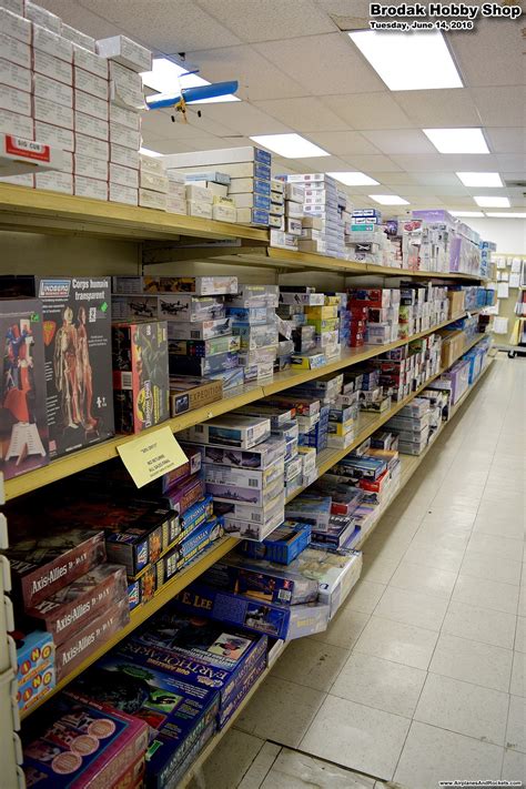 Brodak's Hobby Shop, Carmichaels, Pennsylvania - Airplanes and Rockets