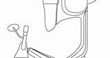 Razor Scooter Coloring Pages Coloring sketch template