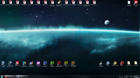 Can't place icons on the bottom row of the desktop (Windows 7) - Super User