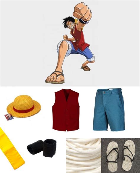 Monkey D. Luffy Costume | Carbon Costume | DIY Dress-Up Guides for Cosplay & Halloween