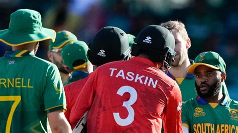 SA vs BAN, T20 World Cup, In Pics: South Africa Crushes Down Bangladesh in 104-Run Victory - News18