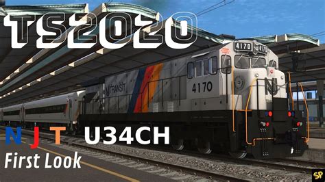 Train Simulator 2020: NJT U34CH - First Look - YouTube