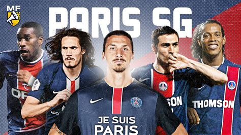 TOP 15 des Légendes du Paris Saint Germain 🔴🔵 - YouTube