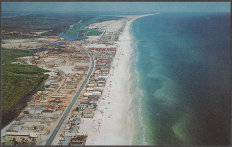 Aerial view Panama City beaches, Florida - Digital Commonwealth