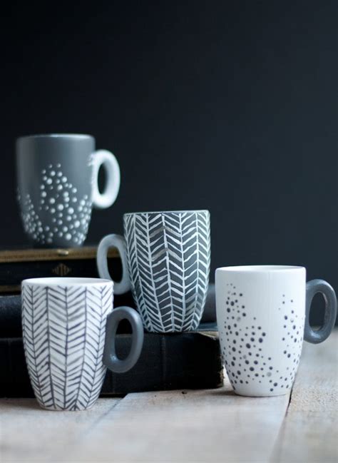 Creative diy painted mugs ideas