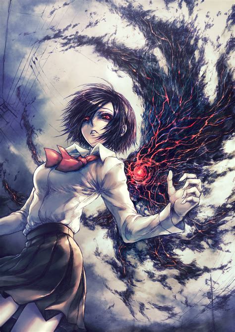 Tokyo Ghoul - Kirishima Touka by AZLL on DeviantArt