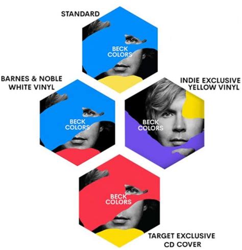 Beck ‘Colors’ Ultimate Guide To Album Cover Art Variations And Multiple Colored Vinyl, CD ...