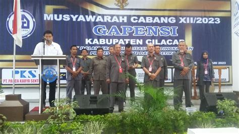 BPC Gapensi Cilacap Resmi Bentuk Kepengurusan Baru