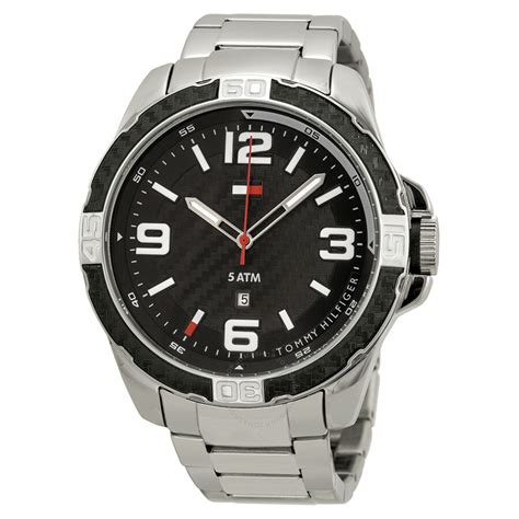 Tommy Hilfiger Black Dial Strainless Steel Men's Watch 1791092 - Tommy Hilfiger - Watches - Jomashop