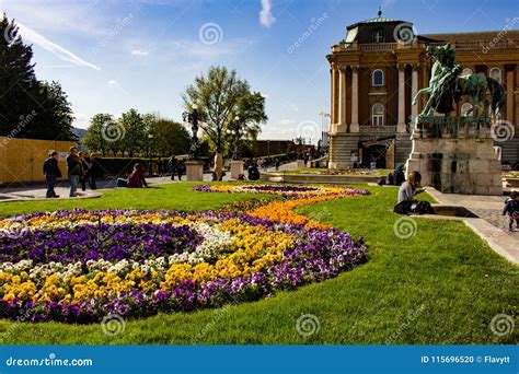 Buda Castle Garden, Budapest Editorial Image - Image of hillebrandt, city: 115696520