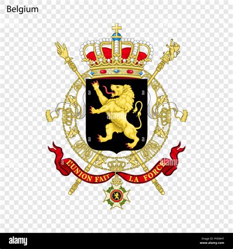 Symbol of Belgium. National emblem Stock Vector Image & Art - Alamy